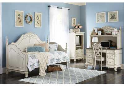 Image for Cinderella 1386Dnw Youth Bedroom Set