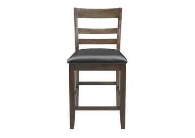 Image for Pike Black Counter Height Chair [Set Of 2]