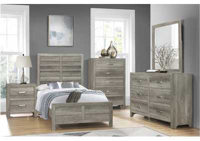 Image for Mandan Gray 1910Gyt Youth Bedroom Set