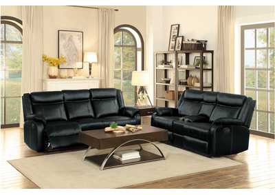 Image for Jude 8201Blk Living Room Sofa Set