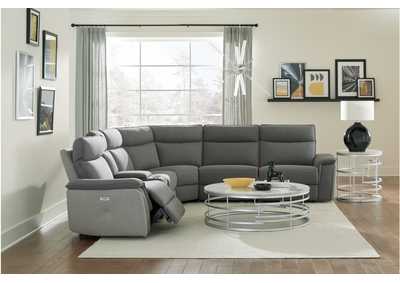 Image for Maroni Dark Grey 8259 Living Room Sofa Set