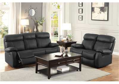 Image for Pendu 8326Blk Living Room Sofa Set