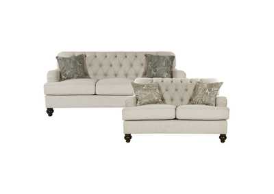 Image for Clemencia 2 Piece Set: Sofa, Love