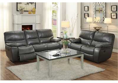 Image for Pecos 8480Gry-Pw Living Room Sofa Set