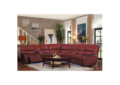 Image for Pecos 8480Red-Sc Living Room Sofa Set