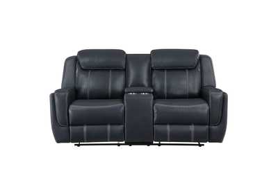 Image for Littleton Double Reclining Love Seat with Center Console, Receptacles and USB Ports