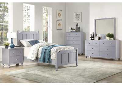Image for Wellsummer Gray 1803Gyt Youth Bedroom Set
