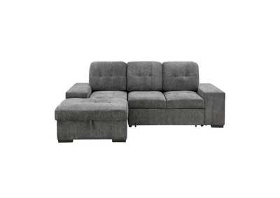 Image for Dadeville 2-Piece Sectional With Pull-Out Bed, Stools And Left Chaise With Hidden Storage