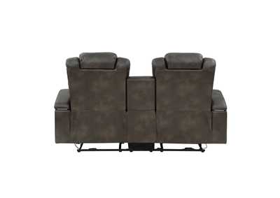 Image for Tabor Power Double Reclining Love Seat with Center Console, Power Headrests, Storage Arms and Cup Holders
