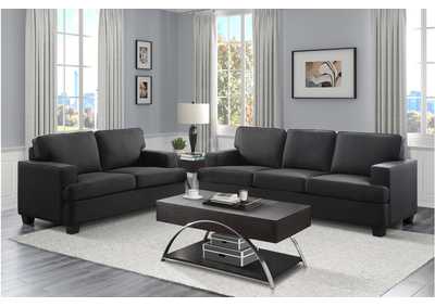 Image for Elmont Black 9327Bk Living Room Sofa Set