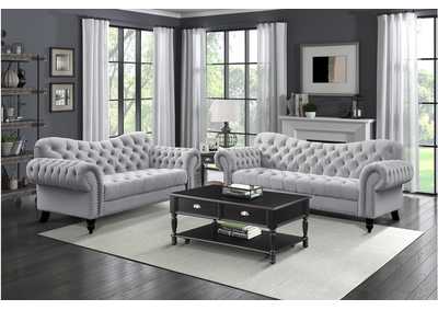 Image for Rosalie Gray 9330Gy Living Room Sofa Set