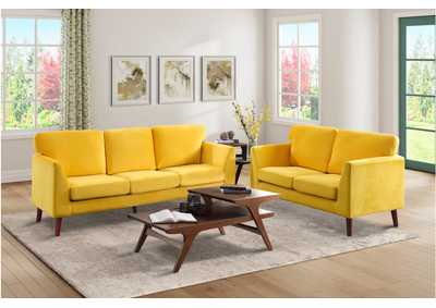 Image for Tolley Yellow 9338 Living Room Sofa Set