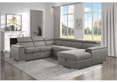 Image for Berel Brown 9355 Living Room Sofa Set