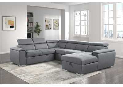 Image for Berel Gray 9355Gy Living Room Sofa Set