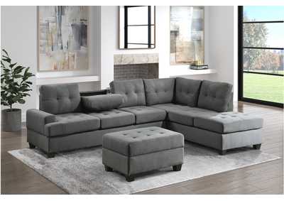 Image for Dunstan Dark Grey 9367 Living Room Sofa Set