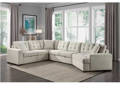 Image for Logansport 9401Beg Living Room Sofa Set