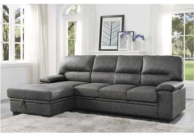 Image for Michigan Dark Grey 9407Dg-Sc Living Room Sofa Set