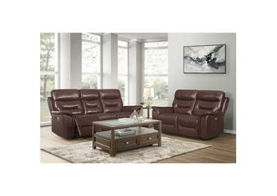 Image for Armando Brown 9445 Living Room Sofa Set