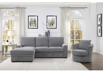 Image for Morelia Dark Grey 9468Dg-Sc Living Room Sofa Set
