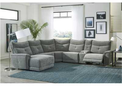 Image for Tesoro Dark Grey 9509 Living Room Sofa Set