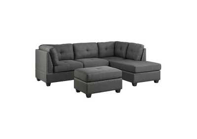 Image for Dasha 3-Piece Sectional With Ottoman