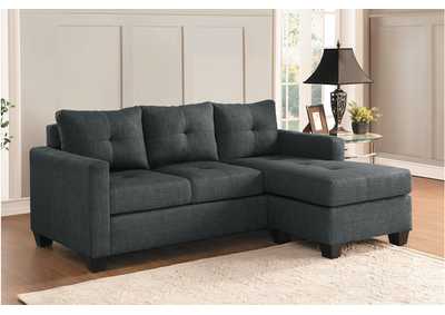 Image for Phelps Dark Grey 9789 Living Room Sofa Set