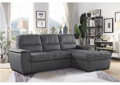 Image for Andes Gray 9858Gy Living Room Sofa Set