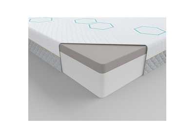 Lyra 8" Queen Copper-Infused Memory Foam Mattress,Homelegance