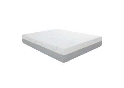 Lyra 10" Eastern King Copper-Infused Memory Foam Mattress,Homelegance