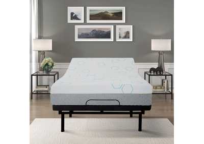 Lyra 10" Twin XL Copper-Infused Memory Foam Mattress,Homelegance