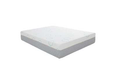 Lyra 12" Eastern King Copper-Infused Memory Foam Mattress,Homelegance