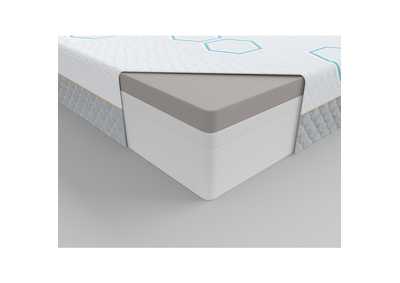 Lyra 12" Queen Copper-Infused Memory Foam Mattress,Homelegance