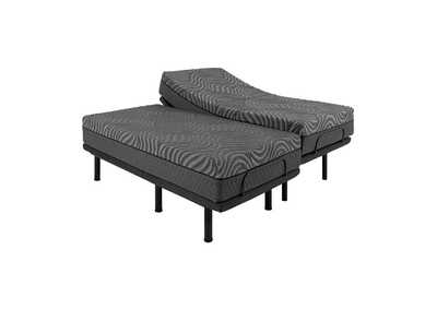 Taurus 11" Split Eastern King Copper-Infused Memory Foam Hybrid Mattress (2 Piece Set),Homelegance