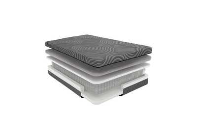 Taurus 11" Twin XL Copper-Infused Memory Foam Hybrid Mattress,Homelegance