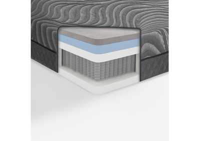 Taurus 14" Queen Copper-Infused Memory Foam Hybrid Mattress,Homelegance