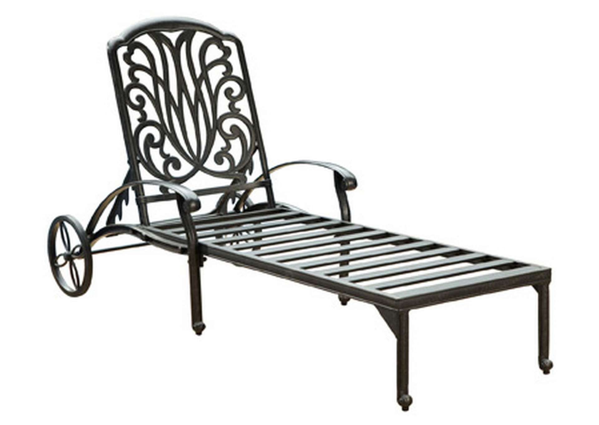 Capri Outdoor Chaise Lounge By Homestyles,Homestyles