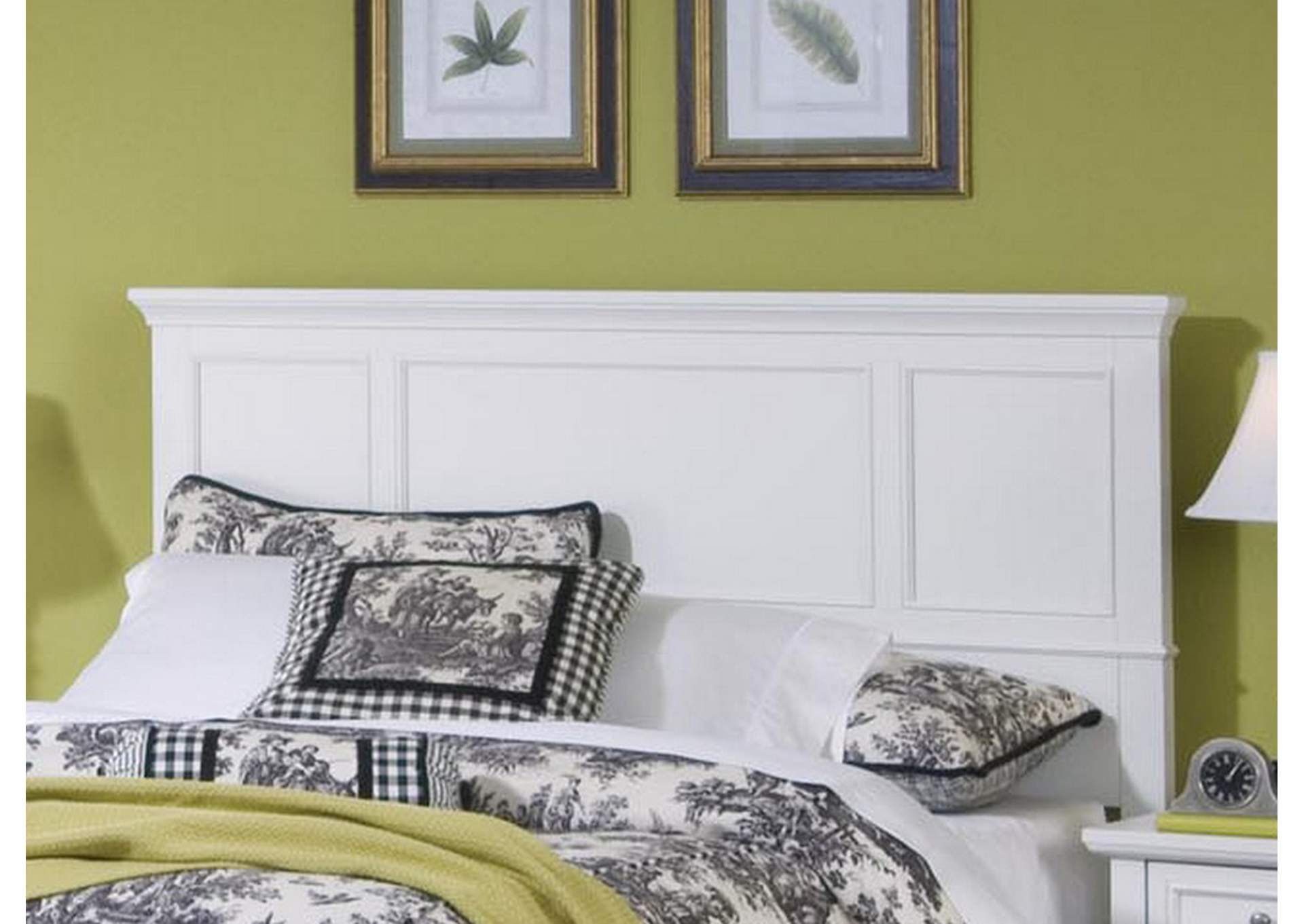 Century Off-White Queen Headboard,Homestyles