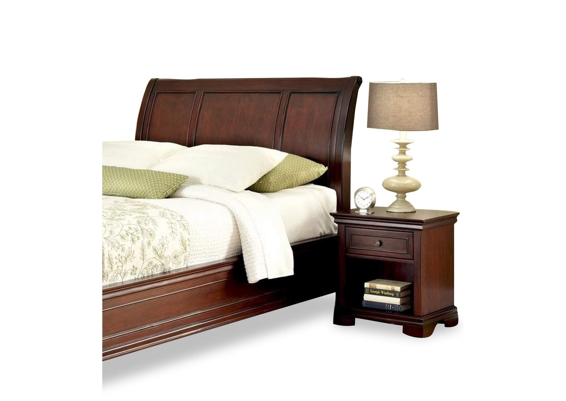 Lafayette Brown King Headboard and Nightstand,Homestyles