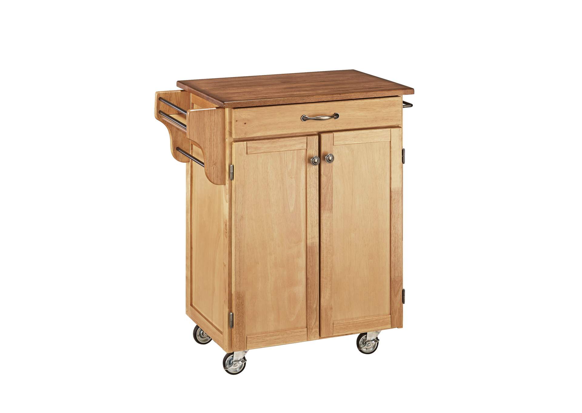 Cuisine Cart Brown Kitchen Cart,Homestyles