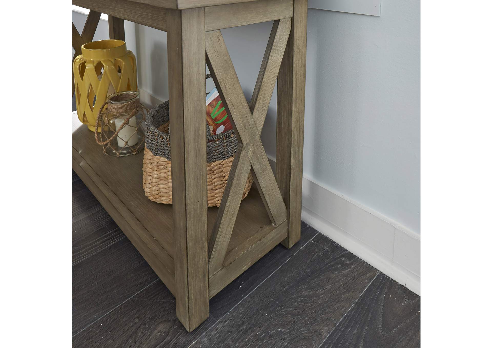 Walker Console Table By Homestyles,Homestyles