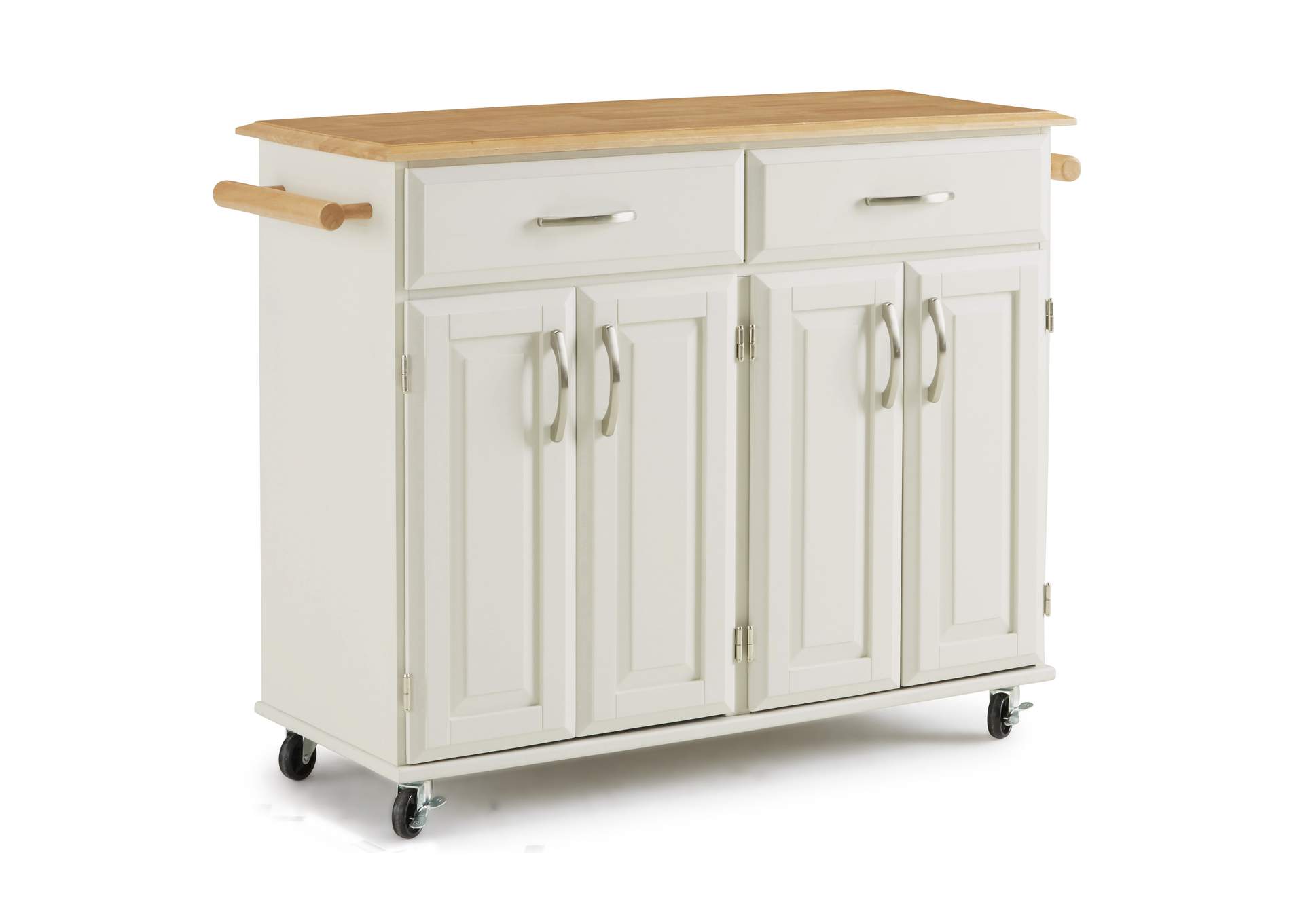 Blanche Kitchen Cart By Homestyles,Homestyles