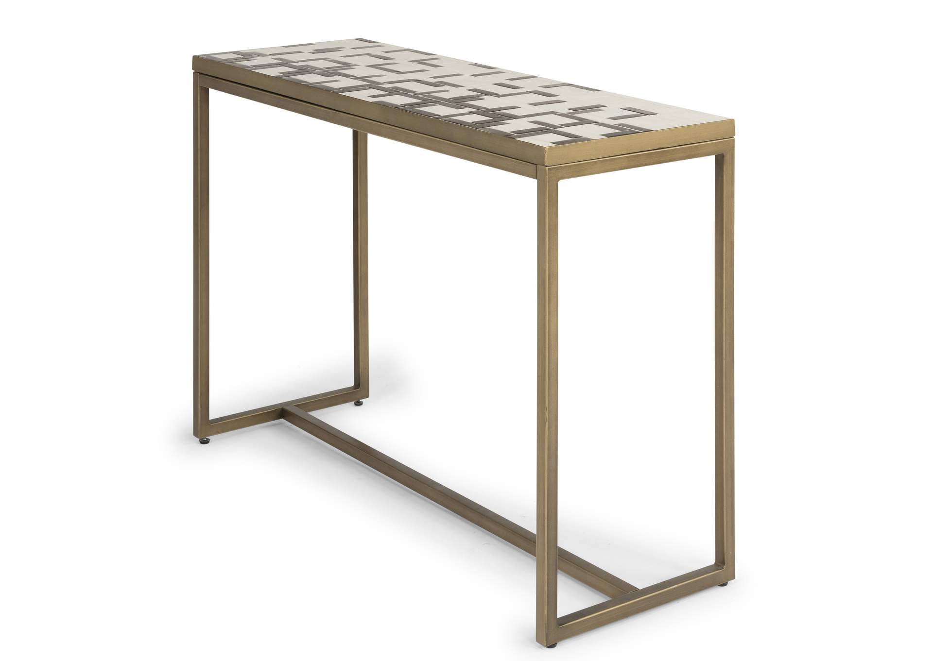 Geometric II Console Table By Homestyles,Homestyles