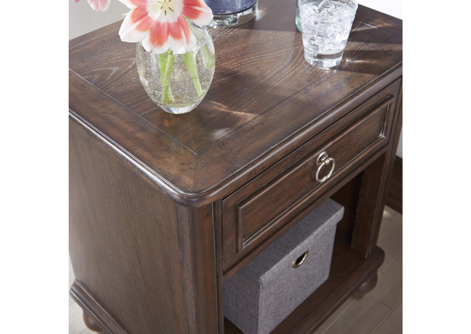 Marie Nightstand By Homestyles,Homestyles