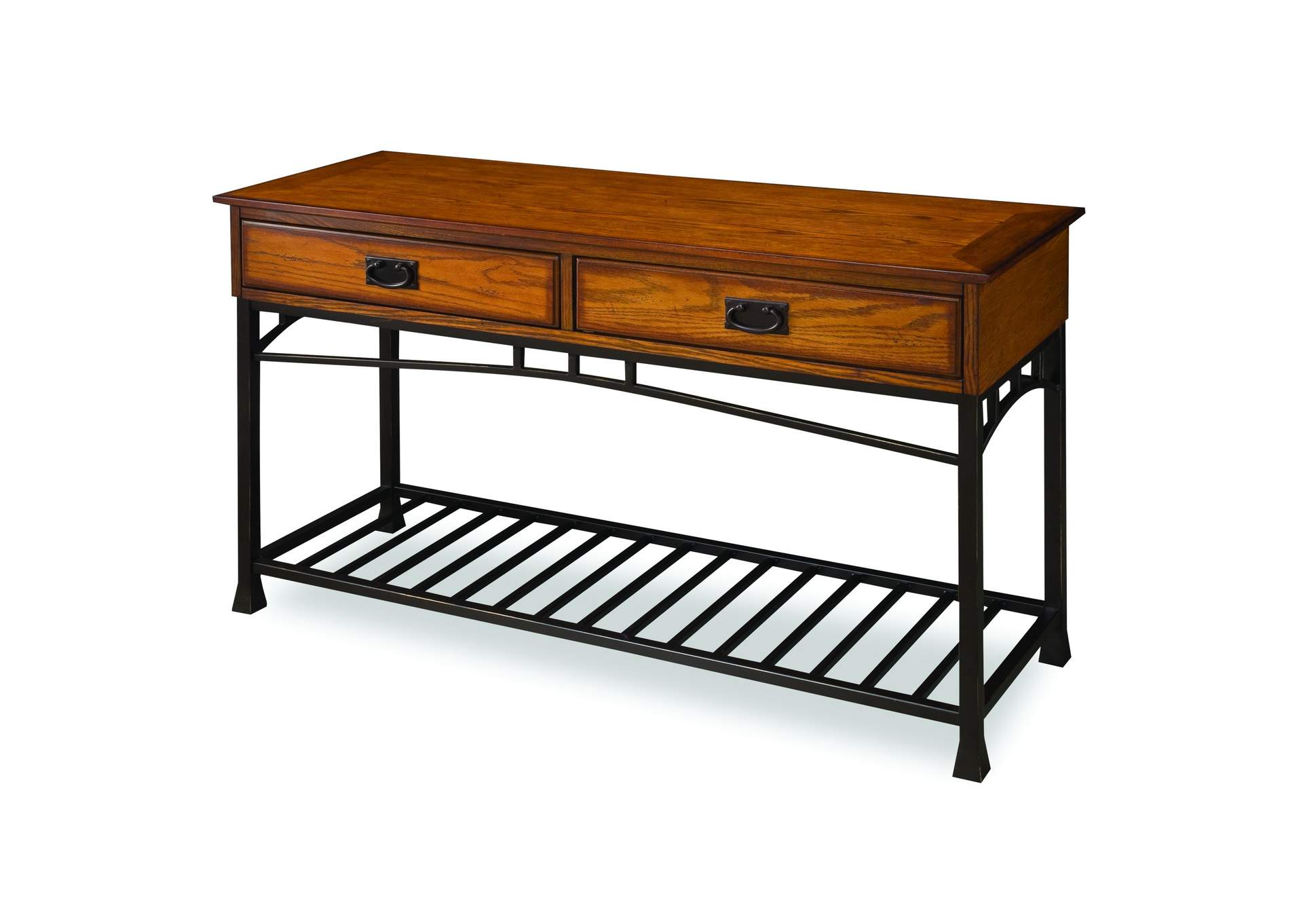 Modern Craftsman Console Table By Homestyles,Homestyles