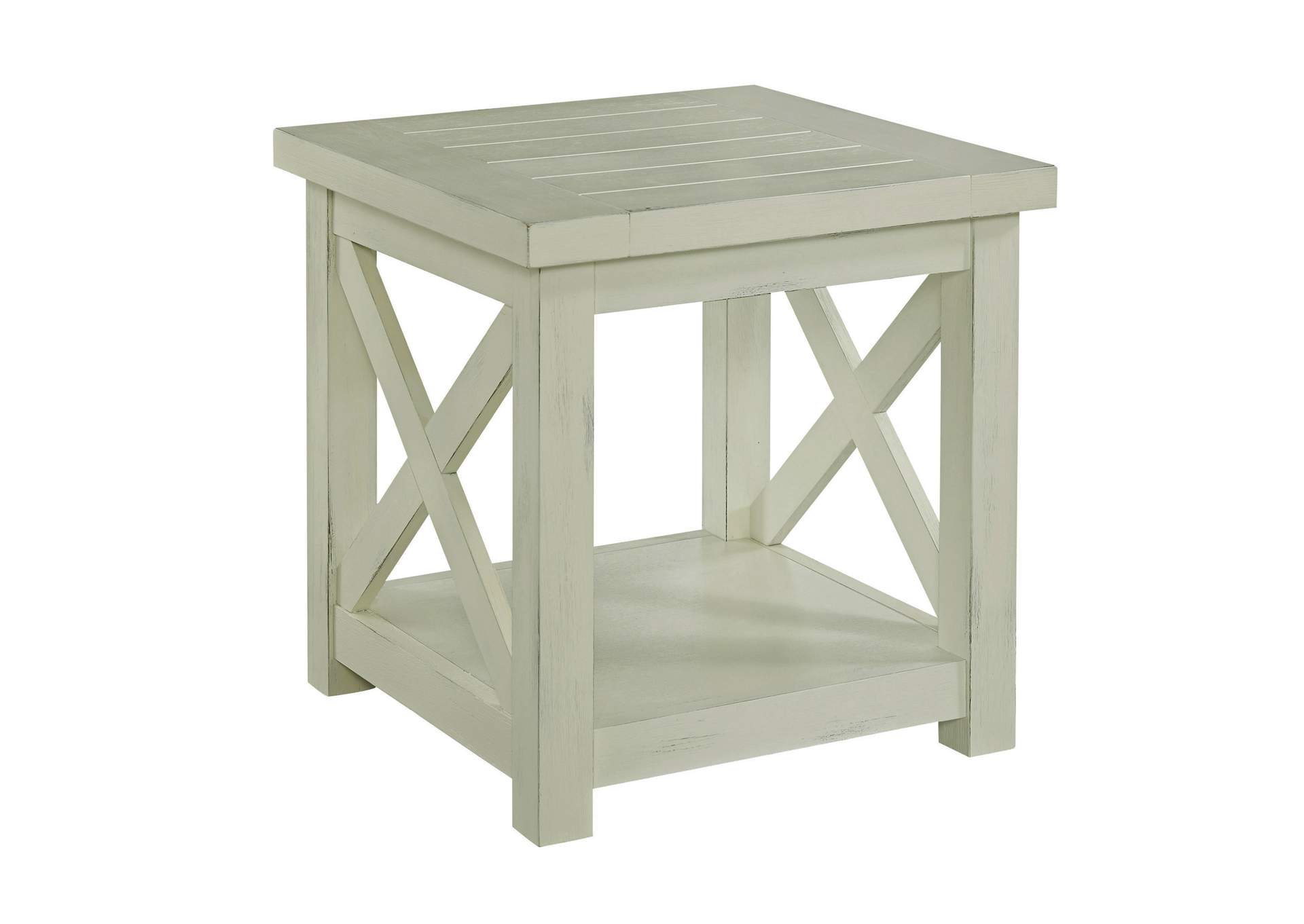 Bay Lodge End Table By Homestyles,Homestyles