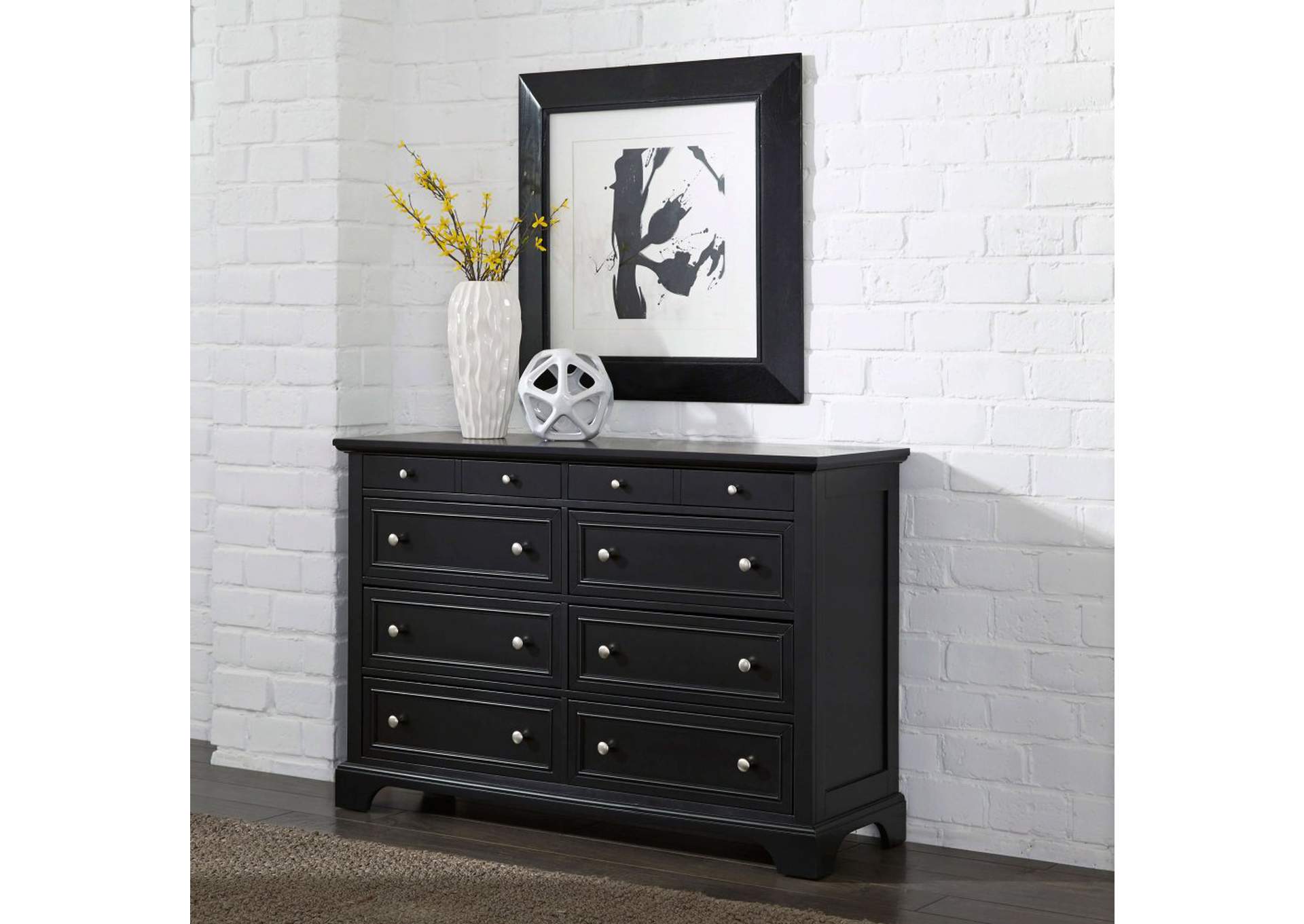 Ashford Black Dresser,Homestyles