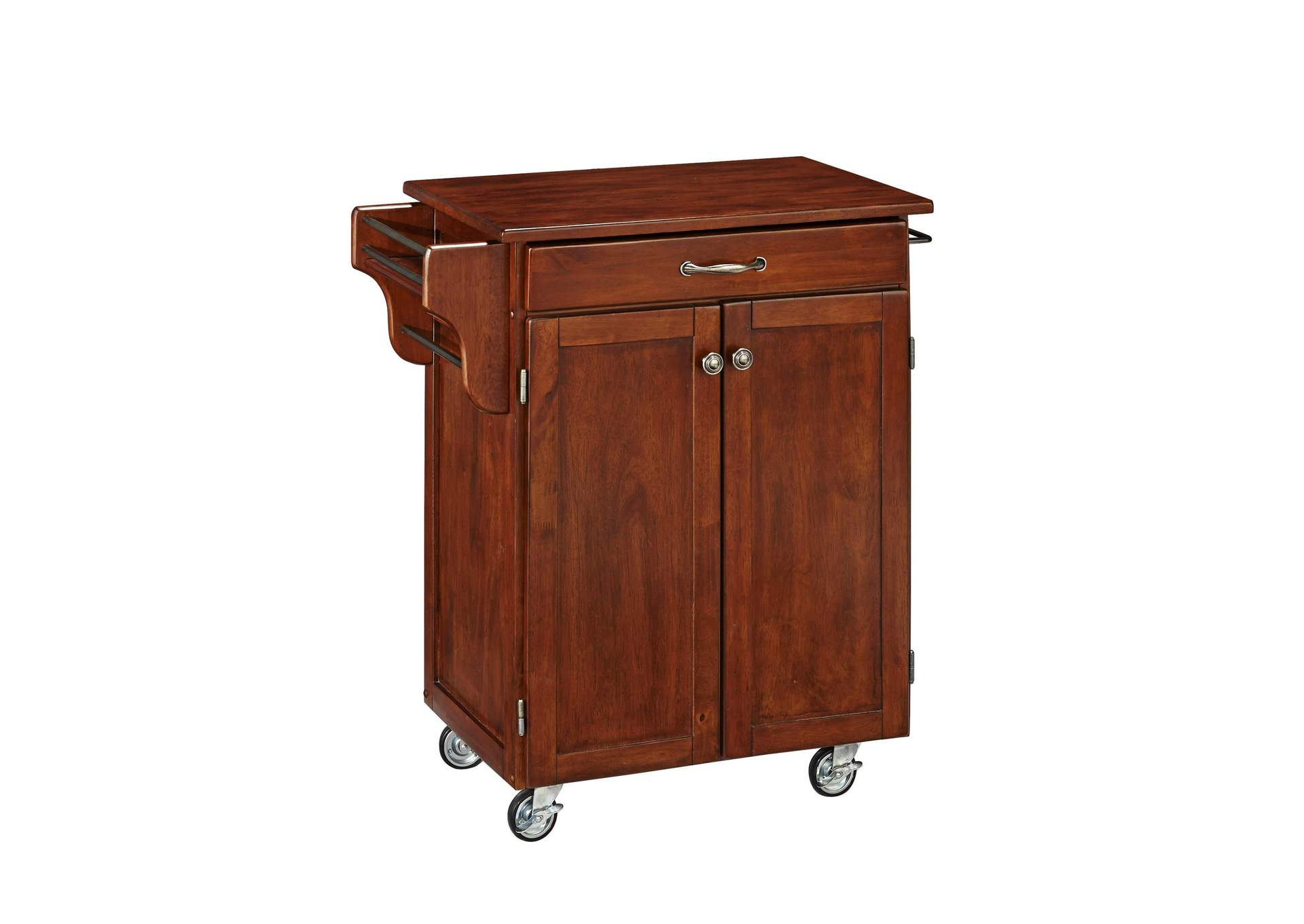 Cuisine Cart Brown Kitchen Cart,Homestyles