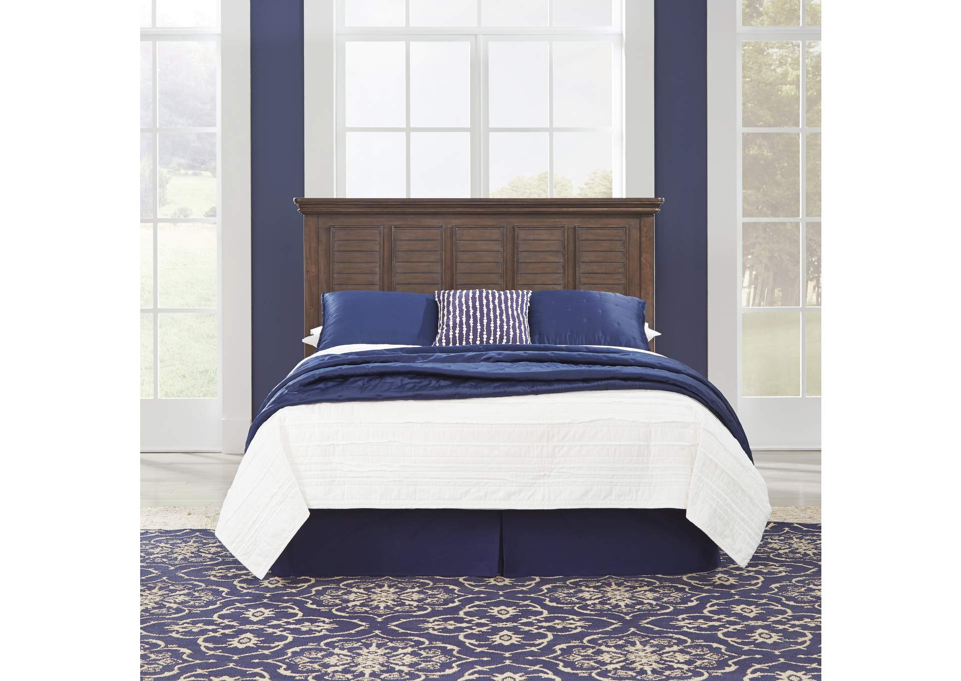 Marie Brown Queen Headboard,Homestyles