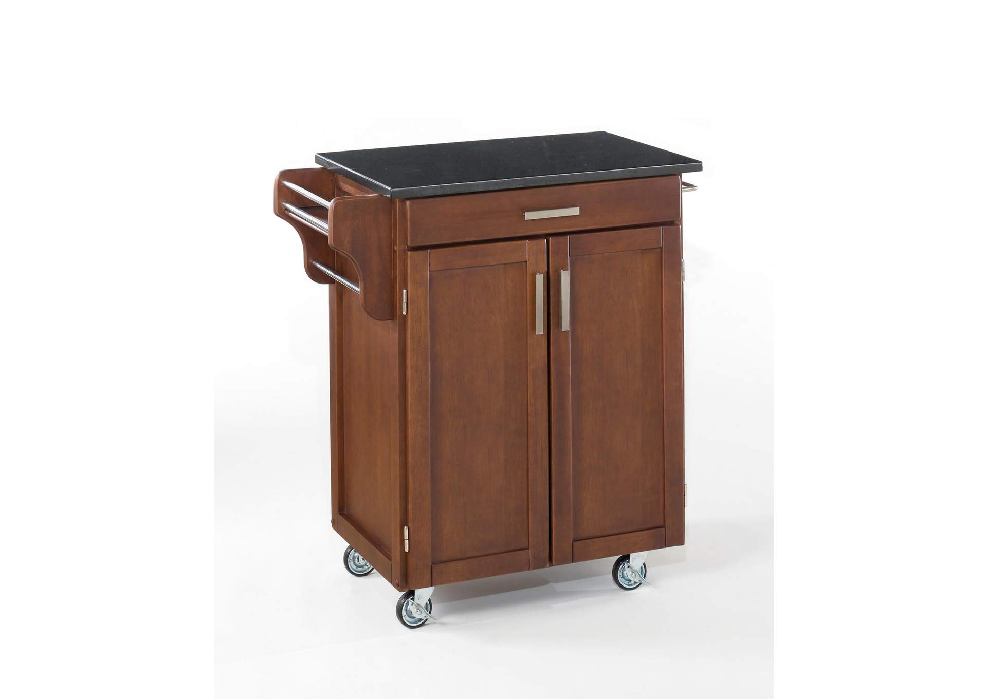 Cuisine Cart Brown Kitchen Cart,Homestyles