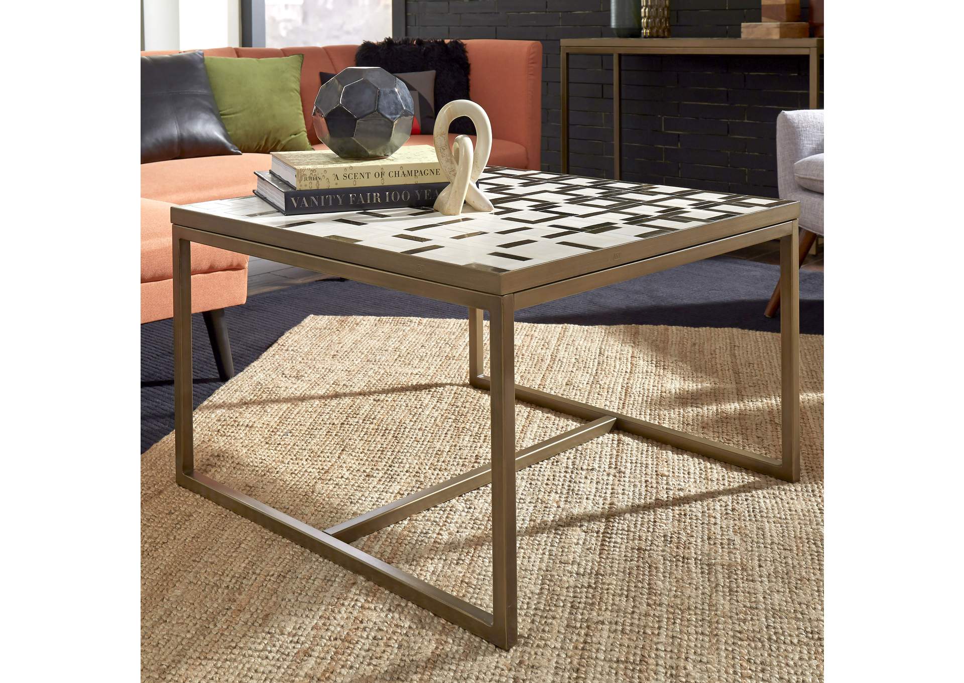 Geometric II Coffee Table By Homestyles,Homestyles